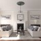 Ekena Millwork Classic Ceiling Medallion (Fits Canopies up to 8 1/4"), 44 1/2"OD x 4"ID x 4 "P, Cloud Burst CM44CLCBF - alternate 4